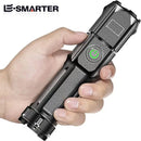 Powerful LED Flashlight Rechargeable USB Waterproof Zoom Fishing Hunting Camping 100,00 Lumen Tactical Flashlight LED Torch