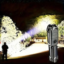 Powerful LED Flashlight Rechargeable USB Waterproof Zoom Fishing Hunting Camping 100,00 Lumen Tactical Flashlight LED Torch